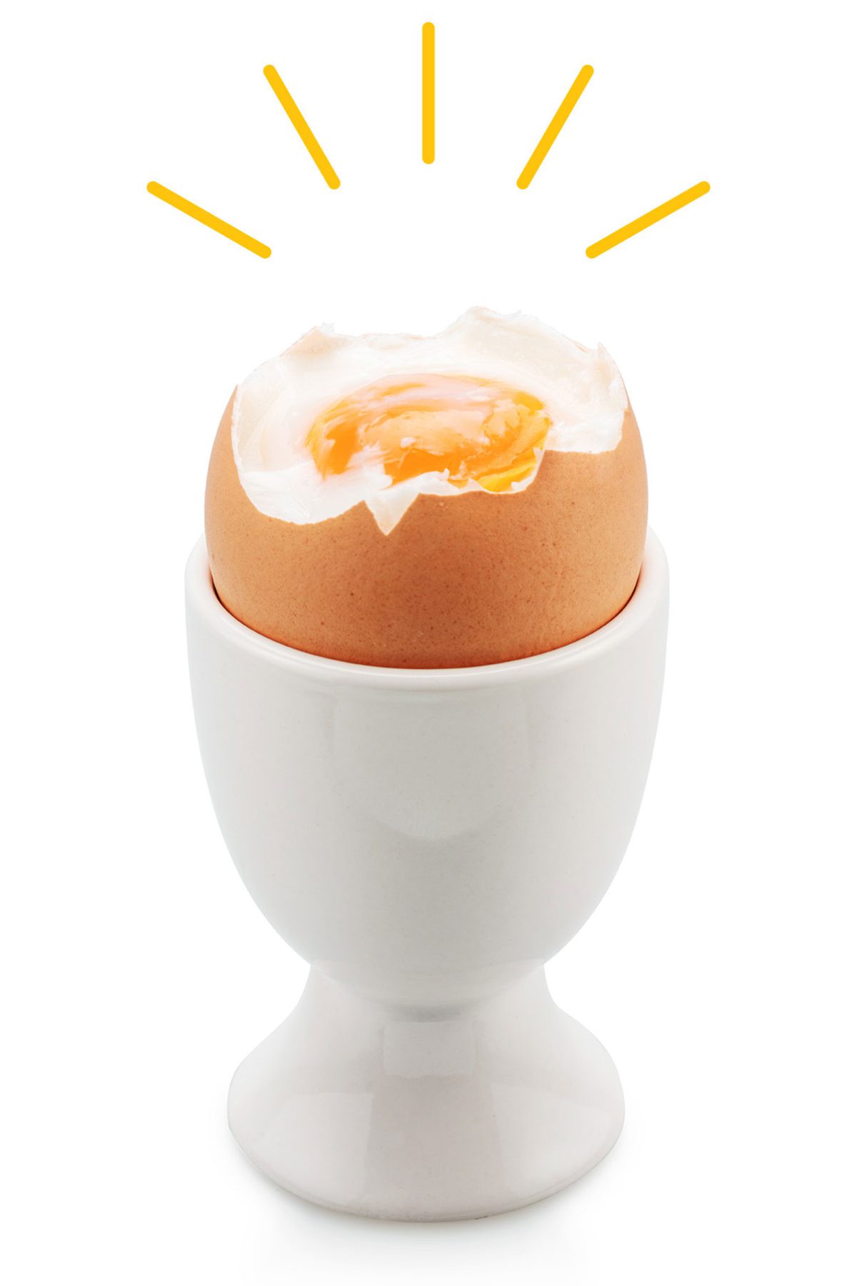 Pace Farm Eggs – Boiled Egg in egg holder cup